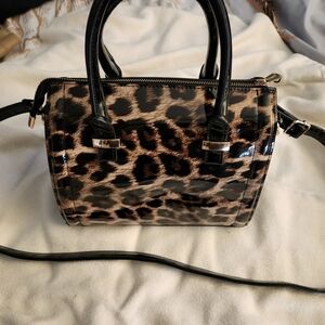 Leopard Print Handbag